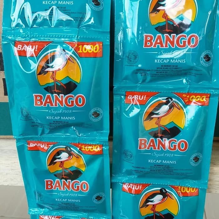 Bango kecap manis bango sachet 20ml