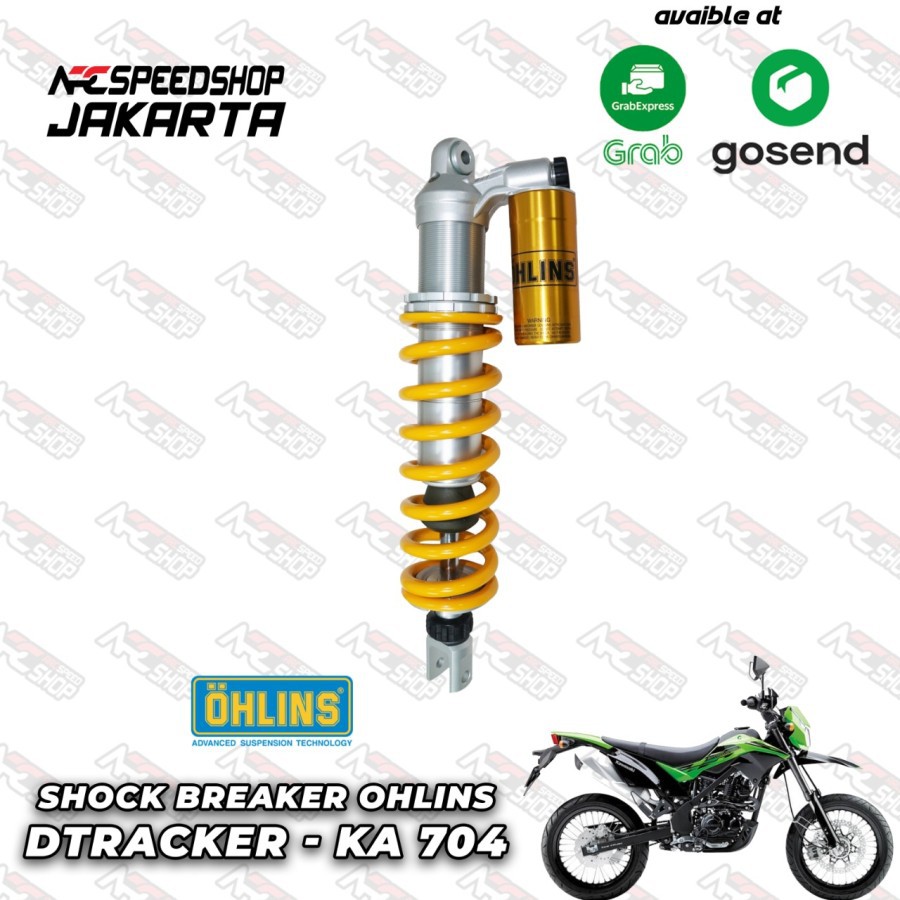 Shockbreaker Ohlins Kawasaki D-Tracker Original Shock Ohlins KA 704