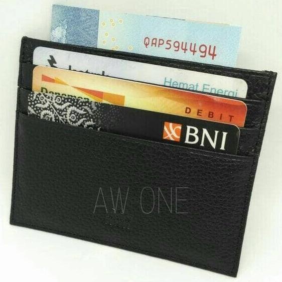 

Office & Stationery | Document Organizer | Dompet Kulit Kartu/Card Holder Braun Buffel Pria/Wanita Tipis | Best Seller