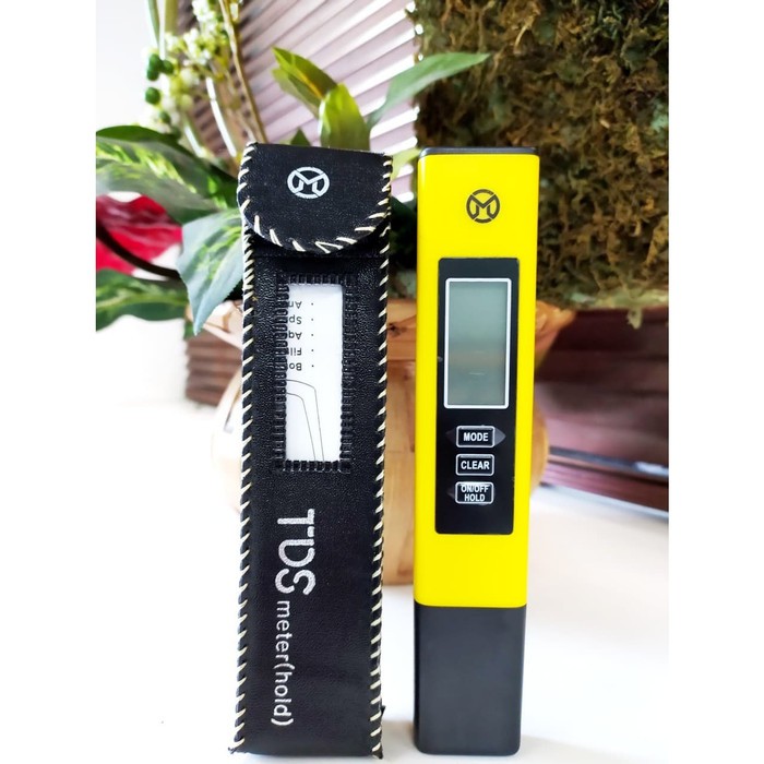 Mediatech TDS & EC Meter Alat Ukur Hidroponik A2 Kuning - B1900131A2