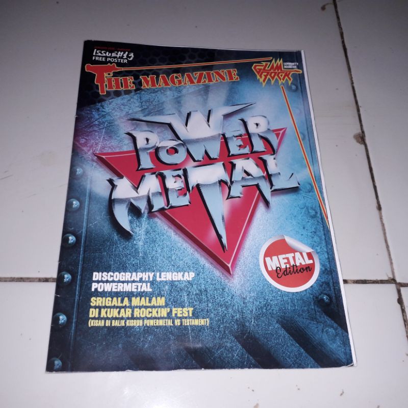 majalah power metal GRCI boomerang jamrud god bless mel shandy nicky astria u camp pas band elpamas
