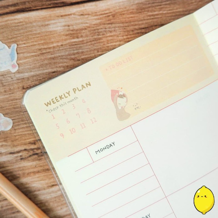 

Nikmati Always Smile Everyday Organizer / Buku Agenda Gilaa!!!