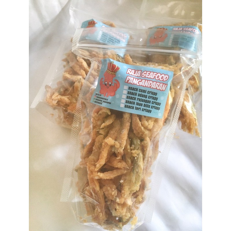 

Ikan Bilis Crispy | Snack ikan bilis crispy 100gram | Raja seafood crispy