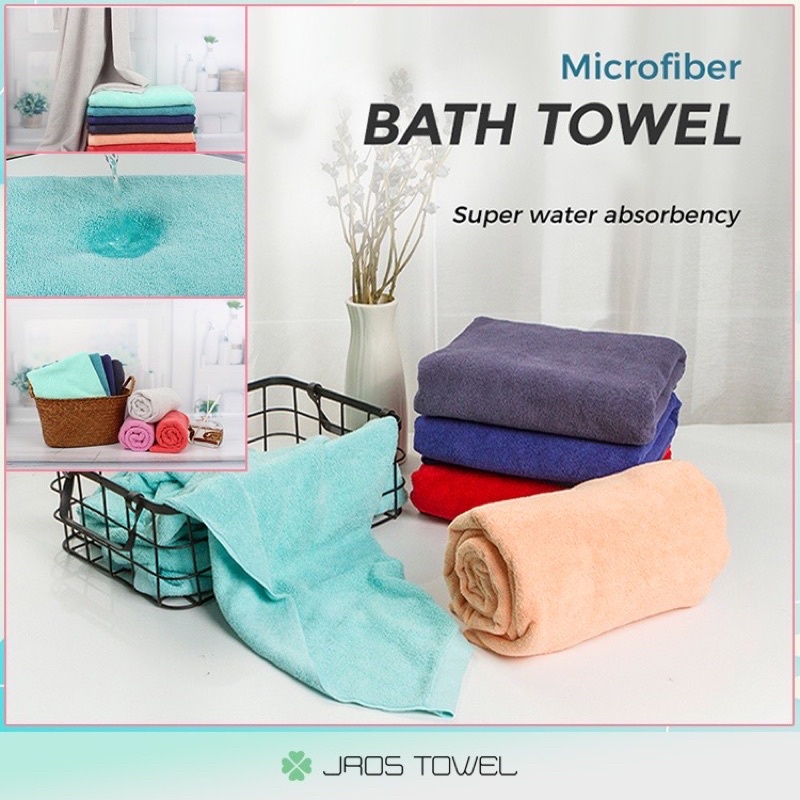 Super Towel Microfiber Soft - Handuk Mikrofiber Lembut High Quality - Handuk Super Lembut