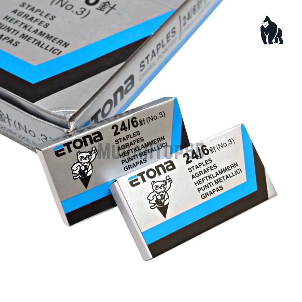 

Isi Staples Etona 24/6 No. 3 / Refill Stapler Isi Hekter Besar