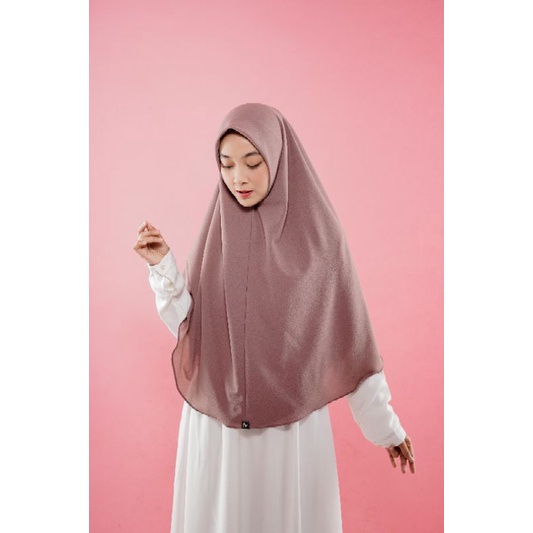 Khimar Afsheena segiempat instan 2 layer