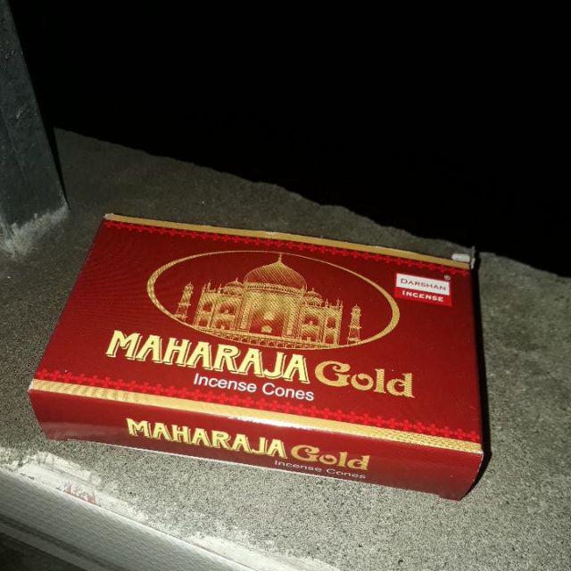 Dupa Hio Maharaja Gold Cone Tumpeng By Maharaja Darshan India