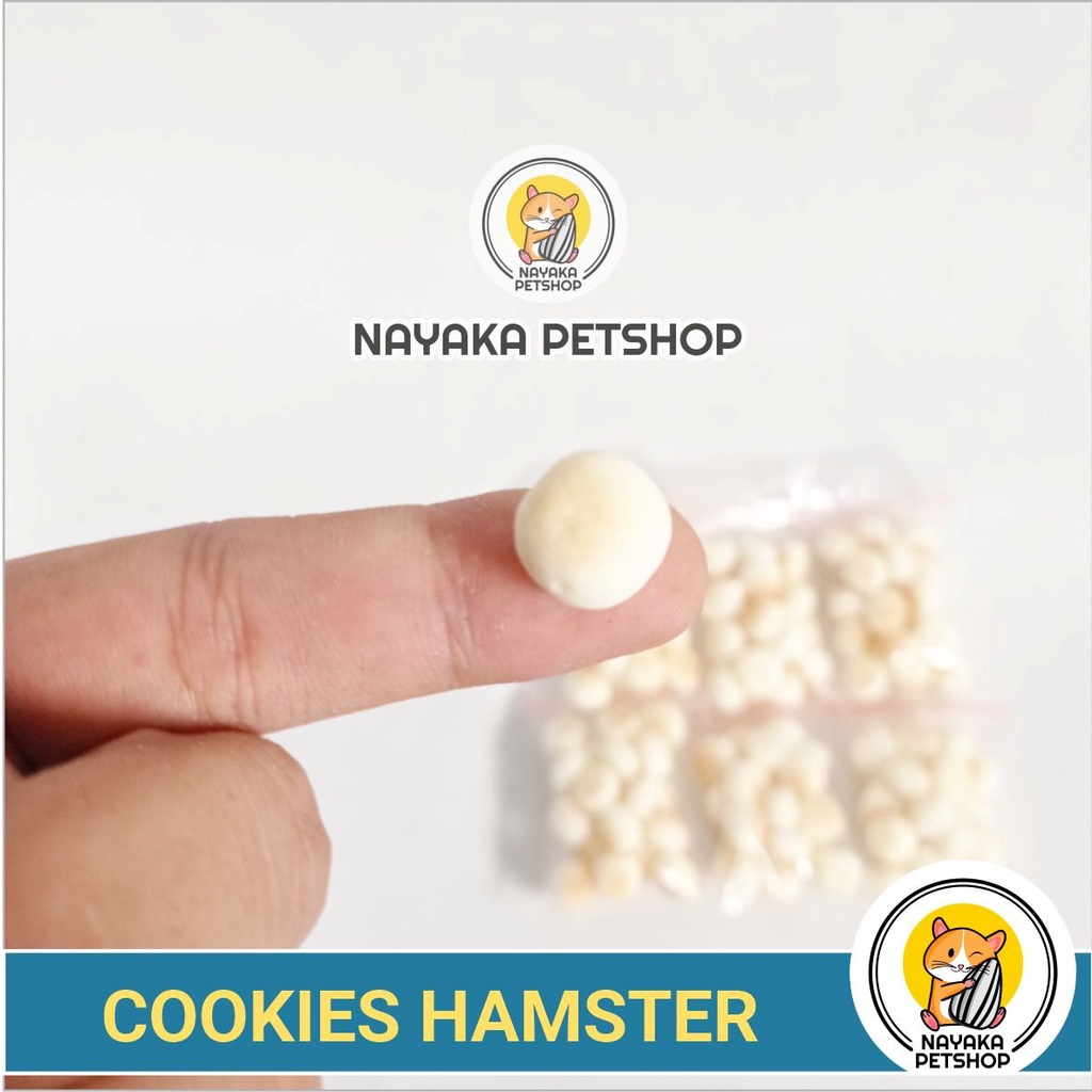 Cookies Snack Hamster Cemilan Makanan Kue Extra Food Pakan