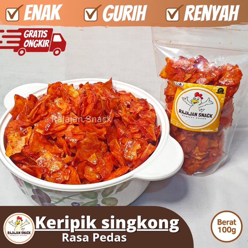 

Keripik Singkong Pedas 100gram
