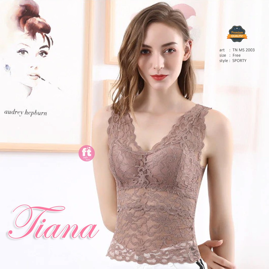 TIANA | Bra Seamless Busa Lepas / BRALETTE RENDA / art TN MS 2003