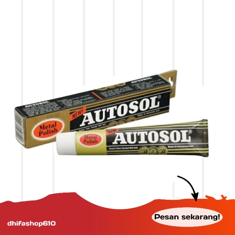 AUTOSOL METAL POLISH pembersih logam dan Chrome