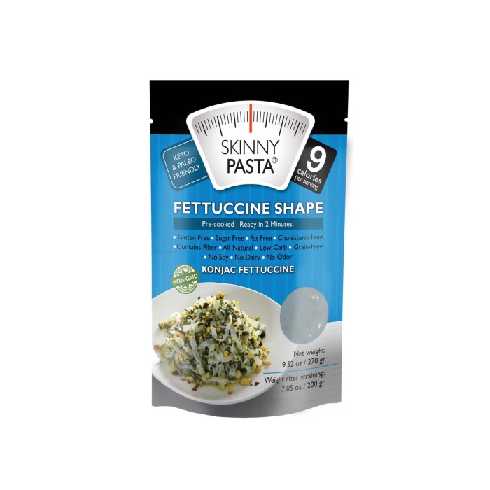 

PASTA-ANEKA- KONJAC FETTUCINE 9CAL SKINNY PASTA 200 G -ANEKA-PASTA.