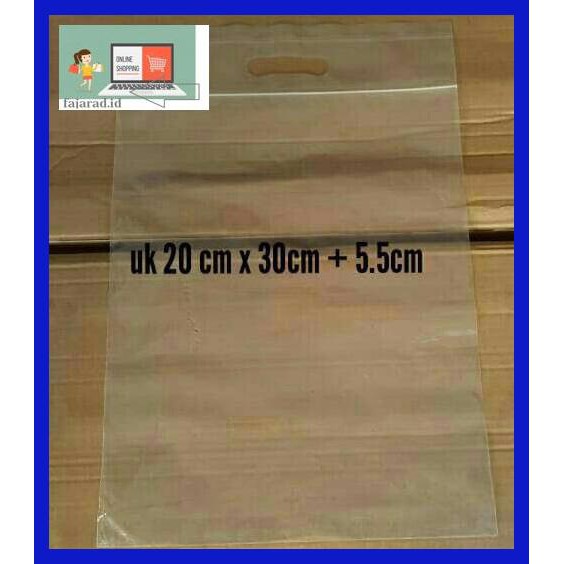 

D5Gt6R6- Plastik Klip / Clip Handle 20Cm X 30Cm + 5.5Cm ( 100 Lbr ) - Bening 57Ti800U-