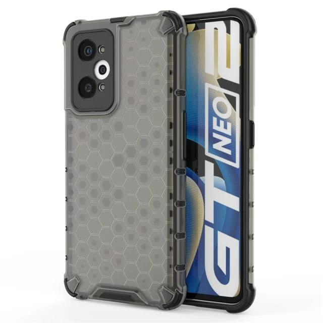 REALME GT NEO 3 / GT NEO 3T / GT 2 PRO / GT NEO2 NEO 2 SOFT CASE RUGGED ARMOR HONEYCOMB SERIES