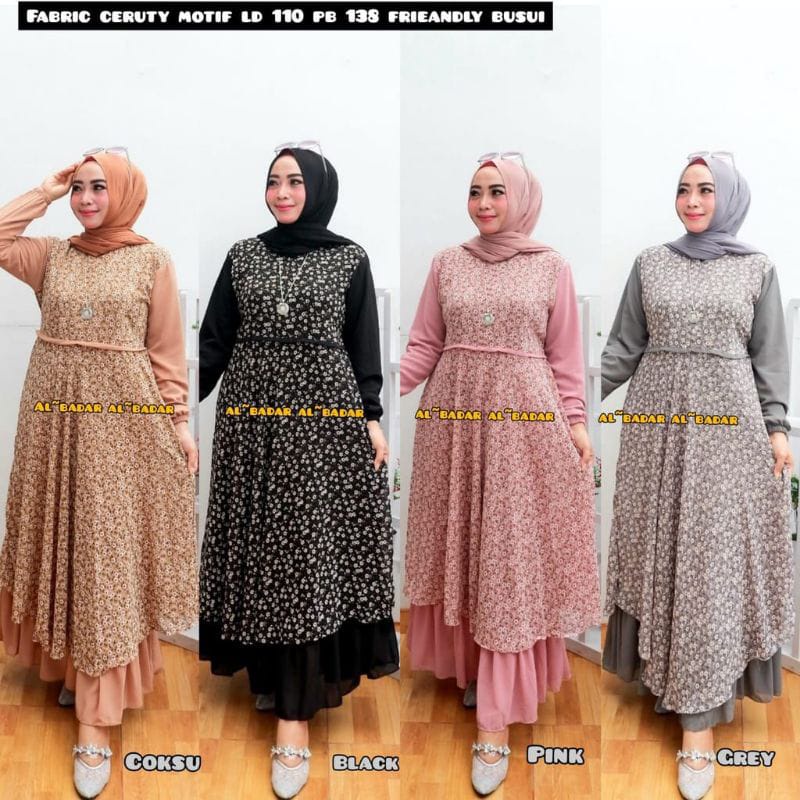 GAMIS CERUTY BABY DOLL MOTIF POLKADOT REMPEL BAWAH GAMIS CERUTY BABY DOLL MOTIF BUNGA GAMIS DUA LAYER MOTIF BUNGA GAMIS DUA LAYER MOTIF POLKADOT