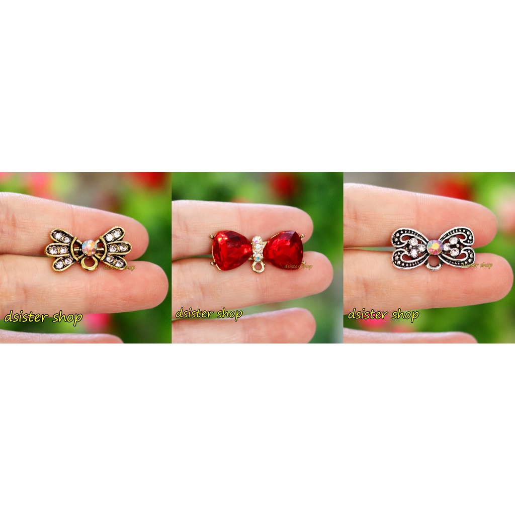 Bros Dagu Kepala Bros O Pita Kupu Permata Warna Hiasan Jilbab Aksesoris Kerudung Fashion Muslim