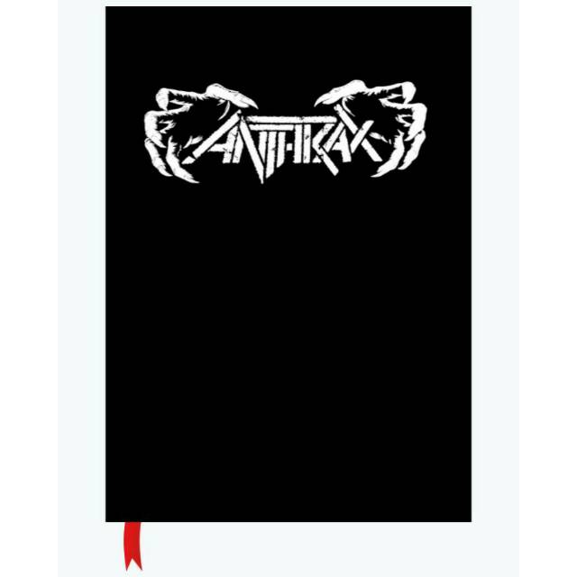 

buku catatan rock metal - Buku Note - Notebook - Book of Rock - Anthrax