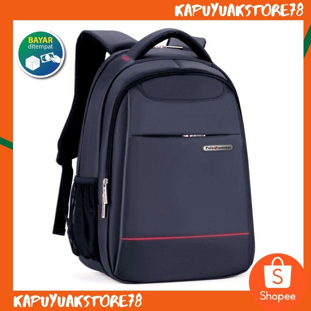 STAR[11.11 BIG SALE] Polo Summer Premium Tas Polo Original Backpack Pria Multifungsi - Adalson Small