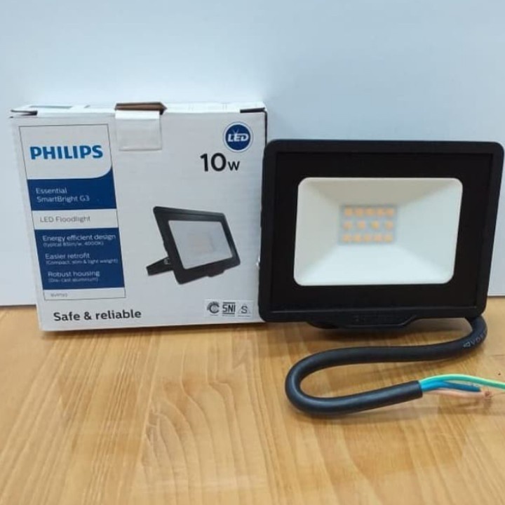 Lampu Sorot Philips 10 Watt Led Floodlight Sorot BVP131