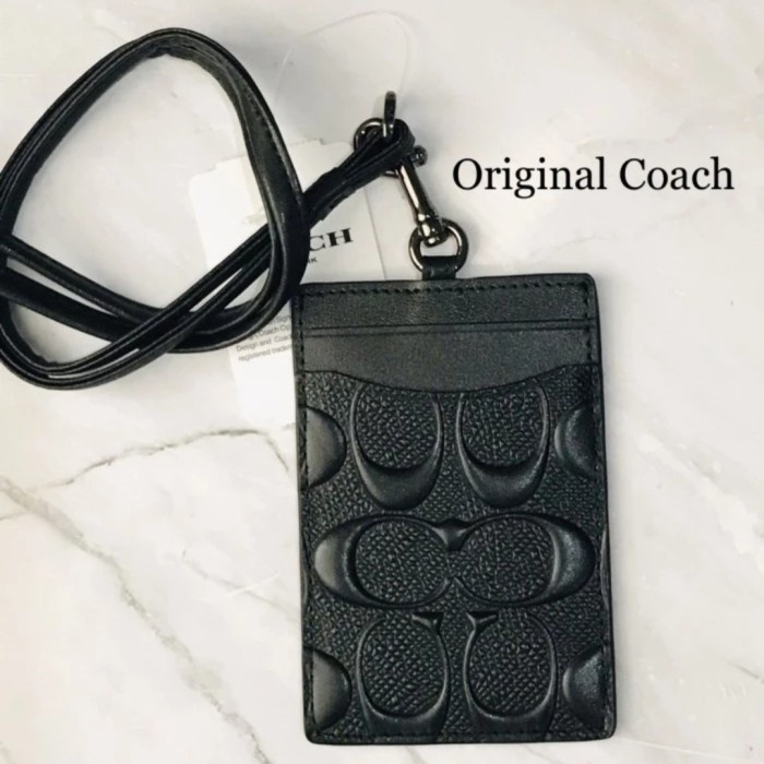 

Unik Coach Lanyard Id Original Pink Butterfly Limited Edition Hemat