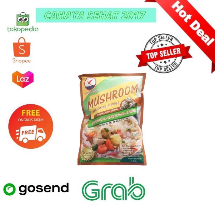 

[COD] Kaldu Jamur vegetarian / Herring Brand Mushroom Seasoning Powder 454g [COD]