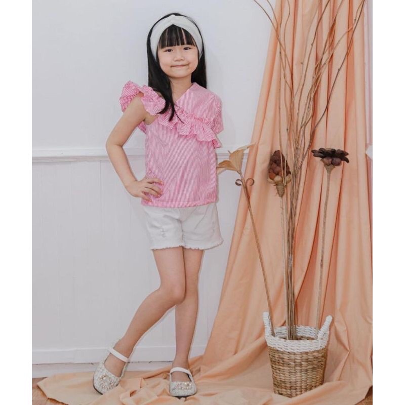 (Bisa cod) keira top 2-5thn / blouse anak / atasan anak