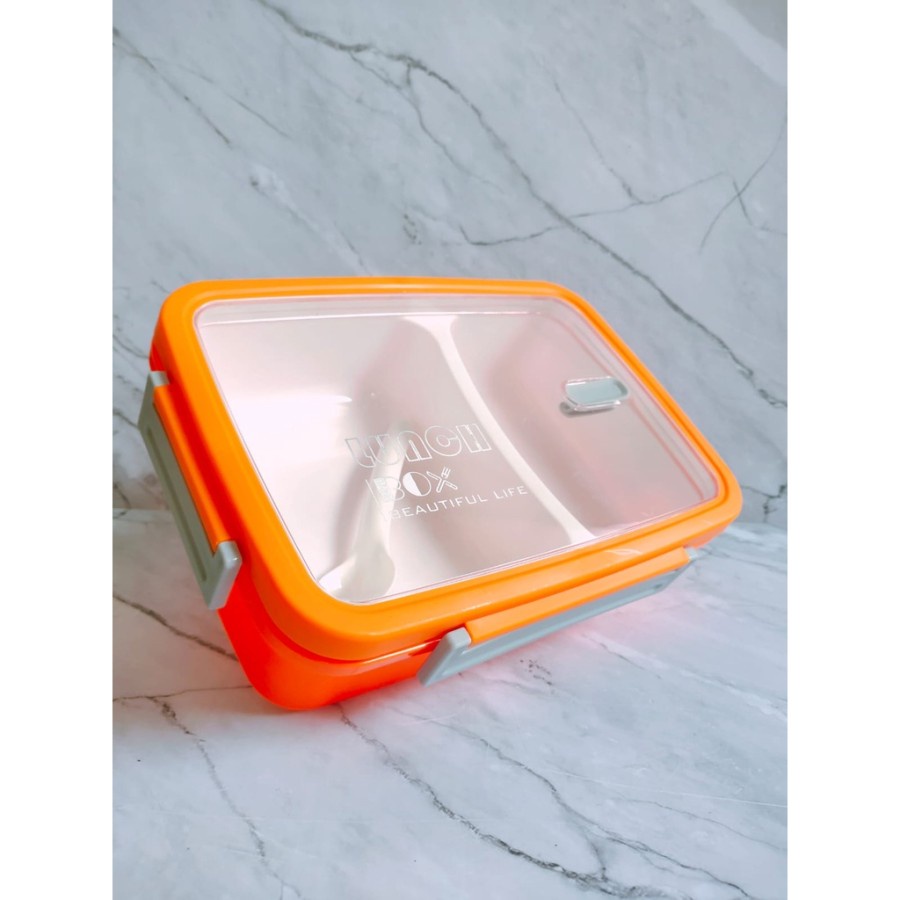 TEMPAT MAKAN / LUNCH BOX / KOTAK MAKAN 1100ML BEAUTIFUL LIFE / FOOD &amp; DRINK 2 SKAT BPA FREE