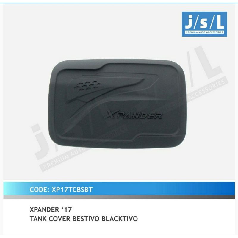 JSL Tank cover tutup bensin hitam blacktivo Xpander / Xpander Cross