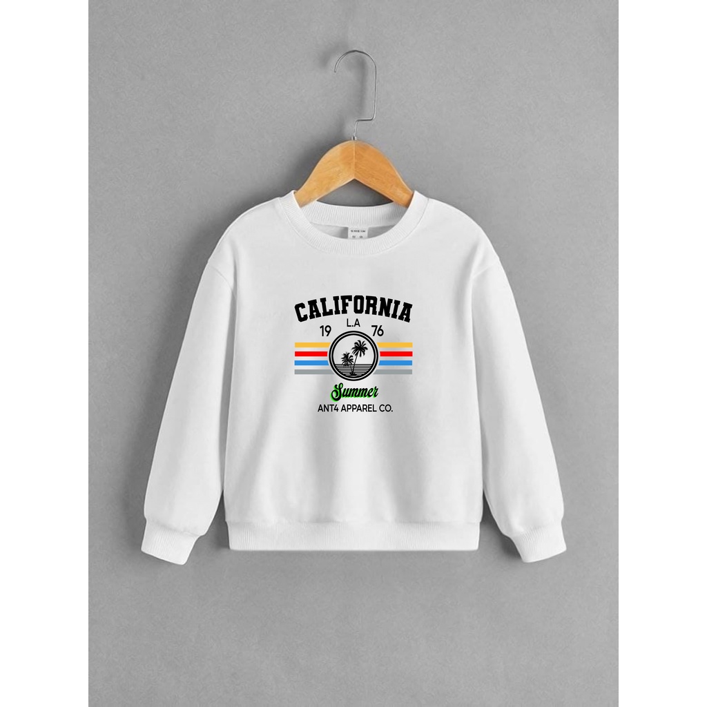 Sweater Anak Laki Laki Perempuan / Sweeter Usia 2 3 4 5 6 7 8 9 10 11 12 Tahun / Jaket Anak Cewek Cowok / Switer california Distro Bisa Cod / Suiter Anak Terbaru / hoodie Anak / Hodie Anak