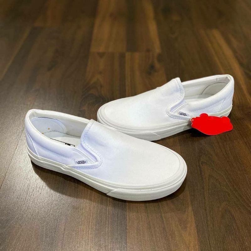 SEPATU VANS ORIGINAL100% / VANS SLIP ON TRUE WHITE
