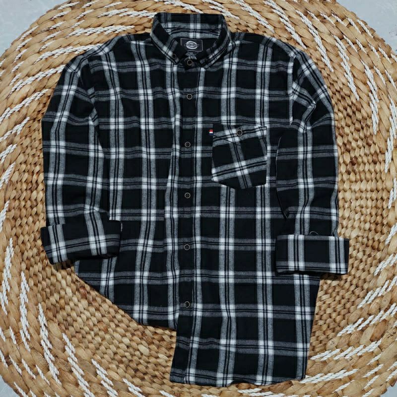 Kemeja Flanel Impor Pria Lengan Panjang Unisex Kemeja Wanita Kemeja Pria Flanel Formal Distro Premium Quality-11