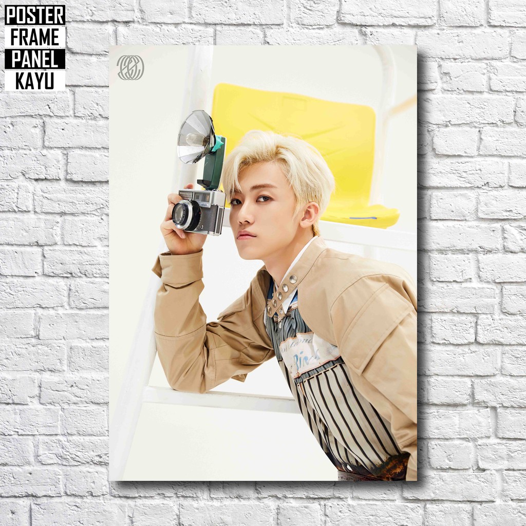 Poster NCT Jaemin Resonance Part 2 Frame Kayu Solid A4 JAE010