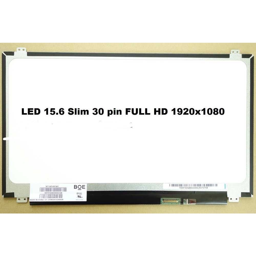 Led Lcd laptop notebook 15.6 inch 15.6&quot; slim 30 pin 30p 1080p Full HD IPS nt156fhm-n41