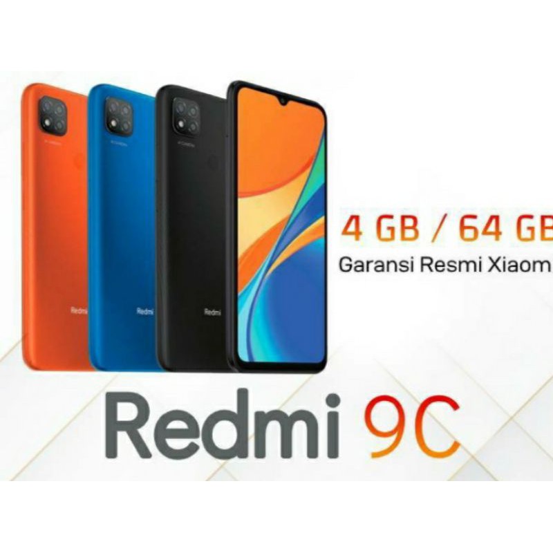 xiaomi Redmi 9C 4/64GB Garansi Resmi 2tahun