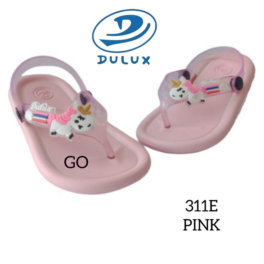 gof DULUX 311E UNC Sandal Jepit Perempuan Unicorn Sandal Jepit Balita Anak Cewek Tali Belakang