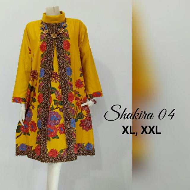 Dress Batik Jumbo Shakira (geser untuk warna lain)