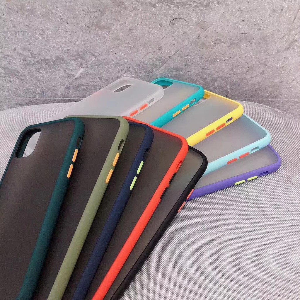 Case Hybrid Matte Fuze Oppo F9 A7 F11 Pro A53 A33