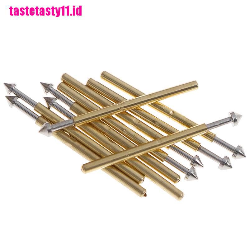 100 Pcs P75-E2 / E3 spring test probe pogo pin 1.3 / 1.5mm Kepala Kerucut