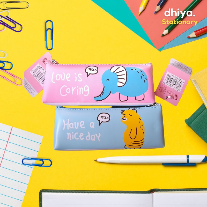 

PENCIL CASE | TEMPAT PENSIL LUCU UNTUK PELAJAR