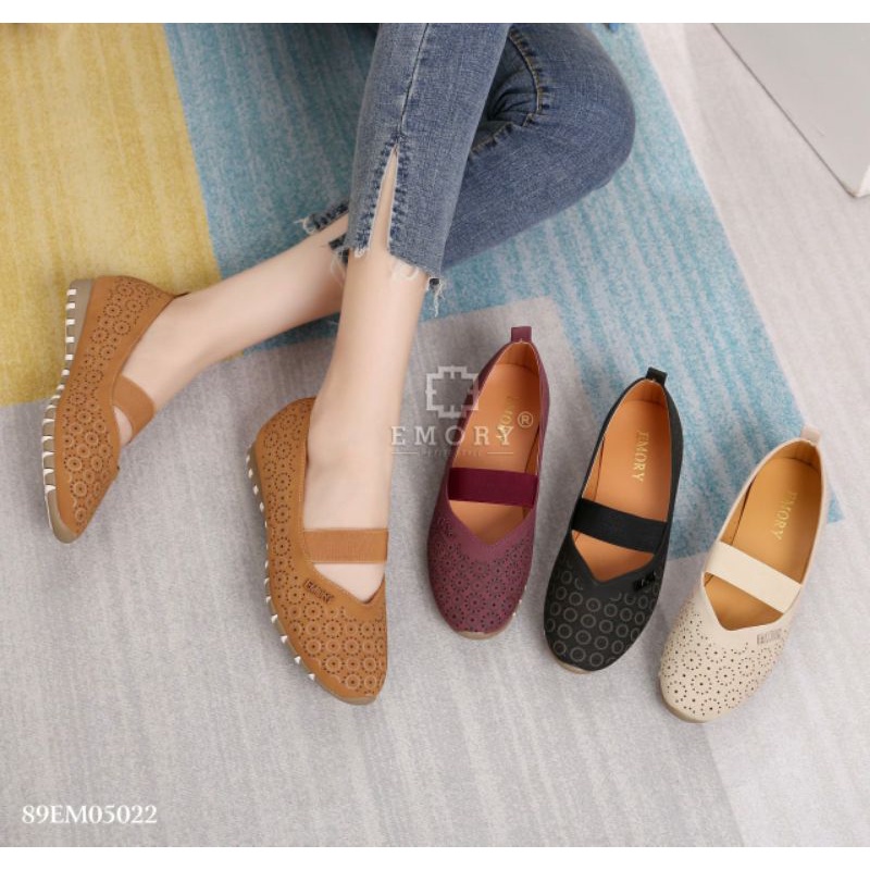 PROMO EMORY  Delphinus  #89EMO5022 SEPATU FLAT WANITA BATAM