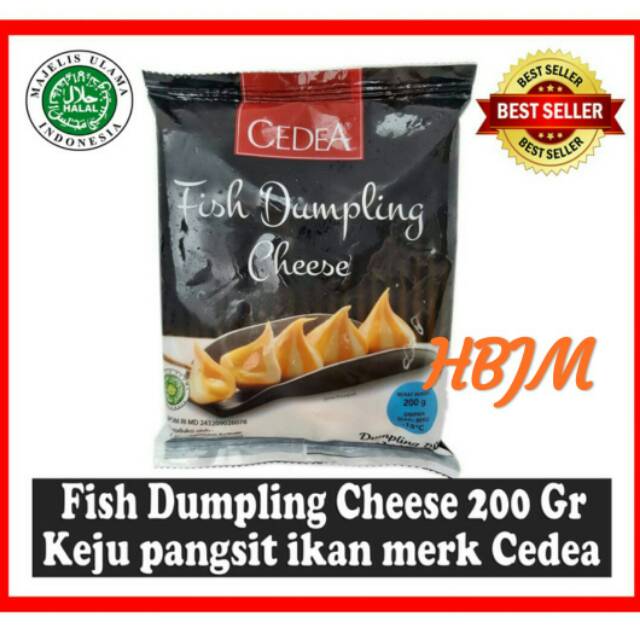 

FISH DUMPLING CHEESE 200 GR (ISI 10 PCS) MERK CEDEA