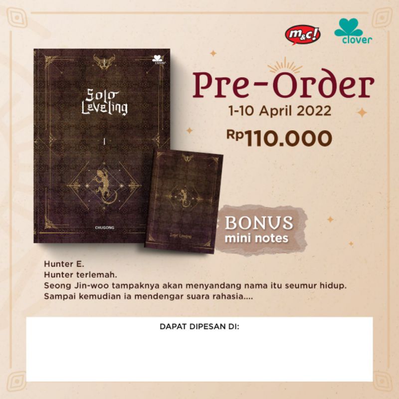 Novel Solo Leveling 1