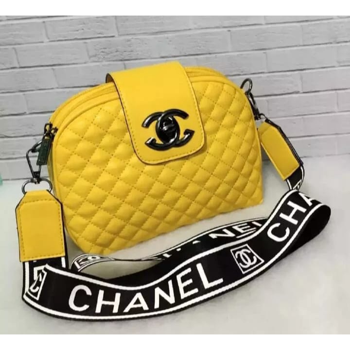 Tas selempang wanita Tali Bapau Channel/sling bag wanita/croco wanita/Tote bag/Tas import