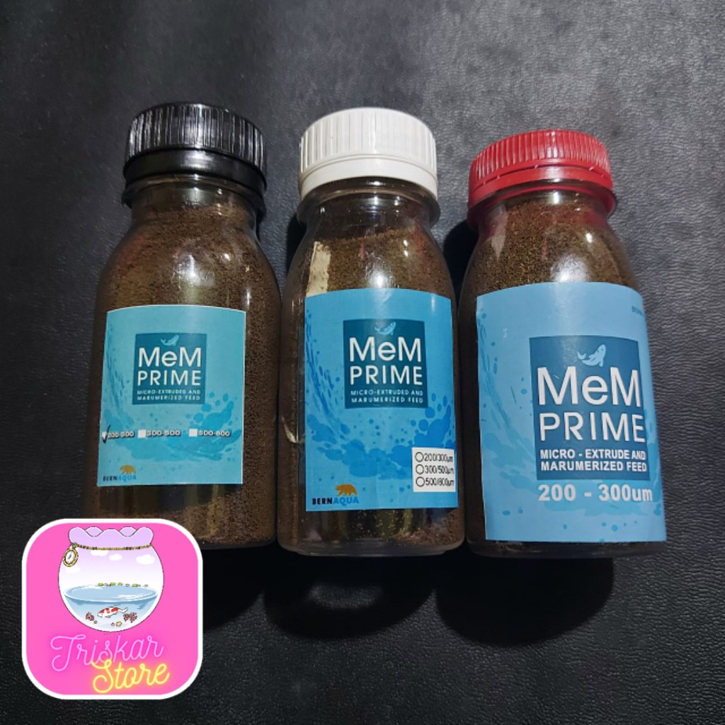 PELET MEM 200-300 50GR / PAKAN BURAYAK MEM PRIME 200 300 50GR / PELET BURAYAK MEM / MEM PRIME