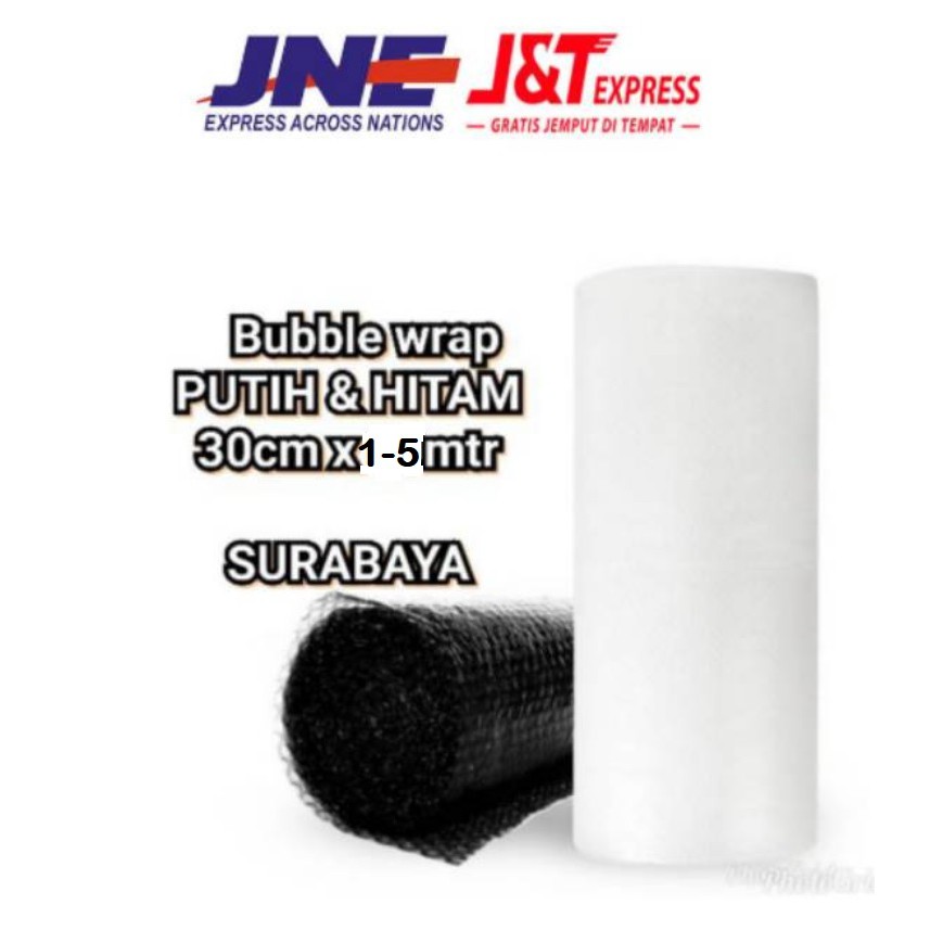 

bubble wrap hitam meteran lebar 30cm plastik gelembung gulungan gelap babel buble wrap roll black