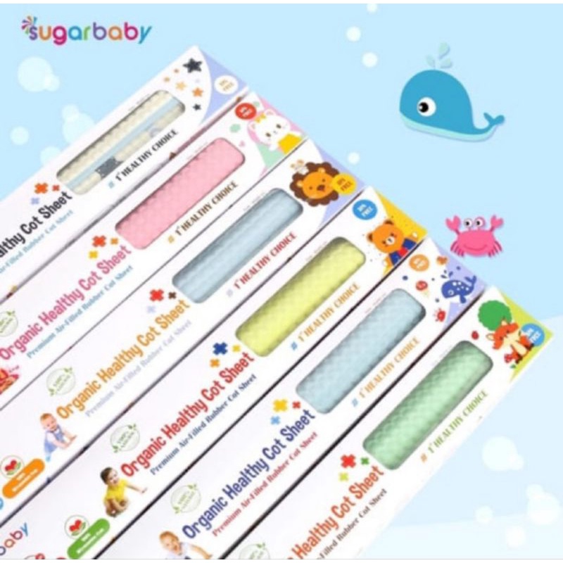 Sugar Baby Premium Air Filled Rubber Cor Sheet (Perlak Bayi)