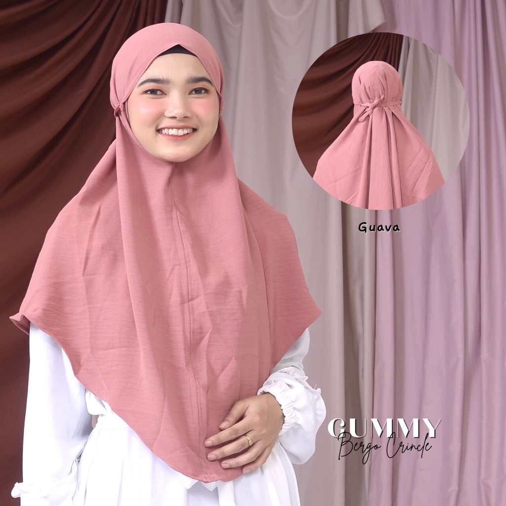 Bergo Crincle/ Gummy Bergo Instan Crincle-Guava