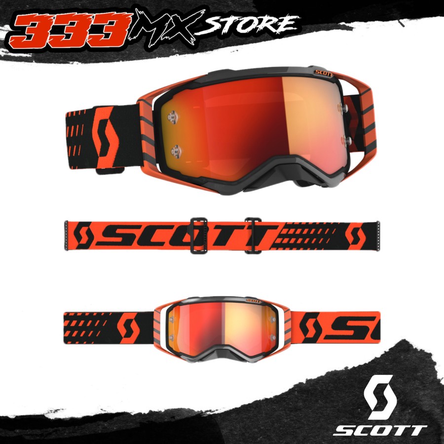 GOGGLE SCOTT PROSPECT ORANGE BLACK ORIGINAL GOGGLE CROSS MTB SCOTT