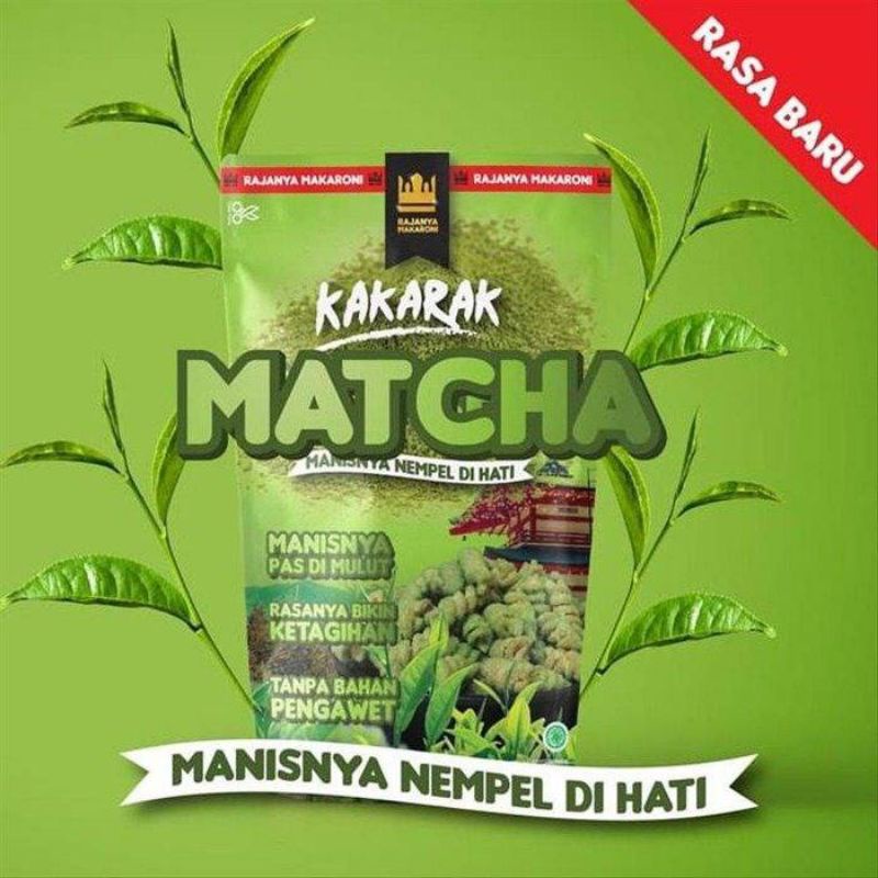 

kakarak-makaroni variant rasa 100gr matcha/bbq/sapi panggang/ayam bakar/keju/original/cokelat