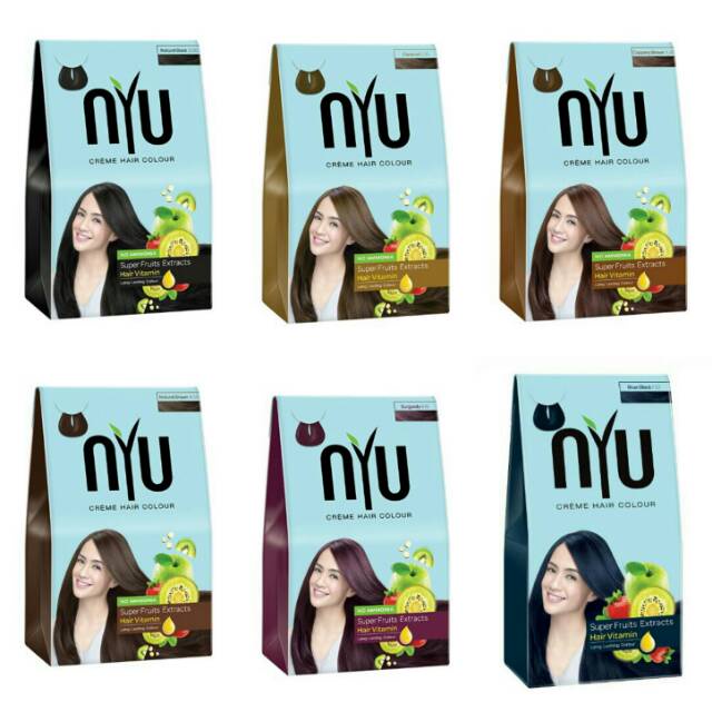 NYU creme hair color BOX / pewarna rambut /NYU hair color